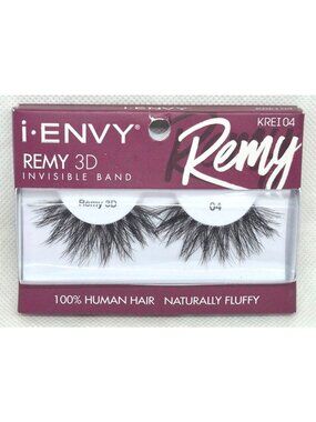 I-Envy Remy 3D Invisible Band Lashes 04 100% Human Hair Naturally Fluffy
